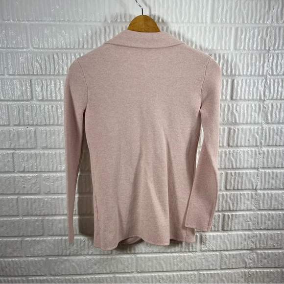 J.Crew Factory | Sweater Blazer Light Pink XXS - Picture 7 of 7